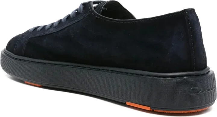 Suede Lace-Up Sneakers - Image 3