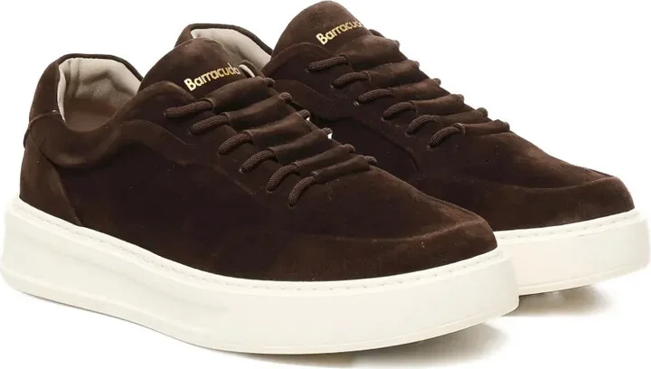 Suede Lace-Up Sneakers - Image 2