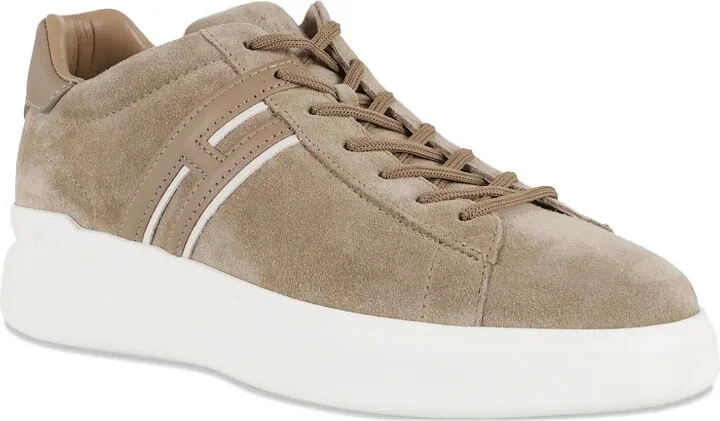 Suede Lace-Up Sneakers - Image 2