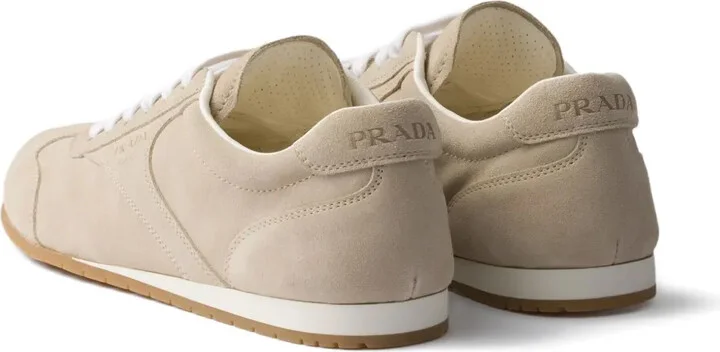 Suede Lace-Up Sneakers - Image 3