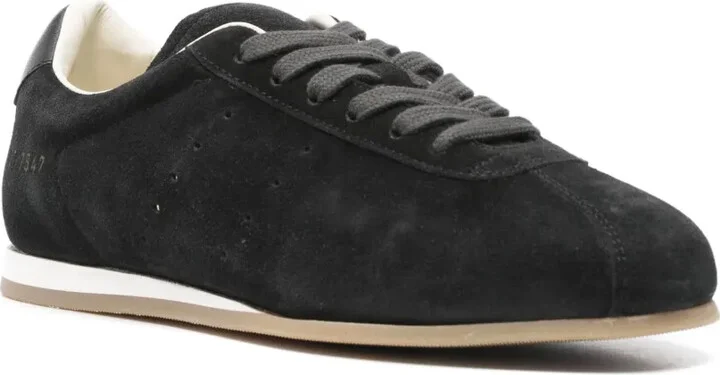 Suede Lace-Up Sneakers - Image 2