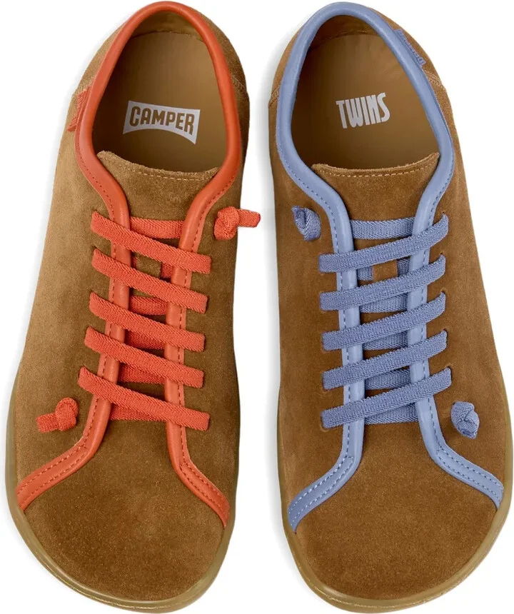 Suede Lace-Up Sneakers - Image 4