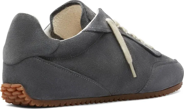 Suede Lace-Up Sneakers - Image 3