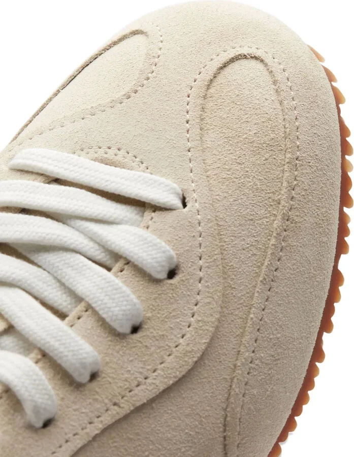 Suede Lace-Up Sneakers - Image 4