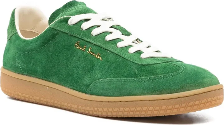 Suede Lace-Up Sneakers - Image 2