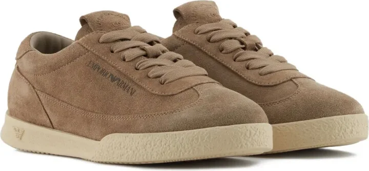 Suede Lace-Up Sneakers - Image 2