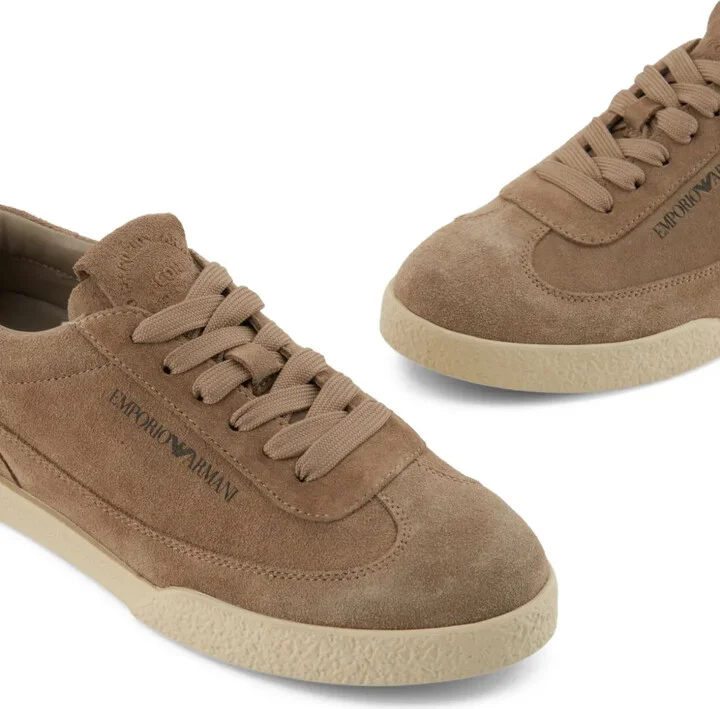 Suede Lace-Up Sneakers - Image 5