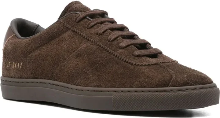 Suede Lace-Up Sneakers - Image 2