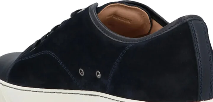 Suede Lace-Up Sneakers - Image 2