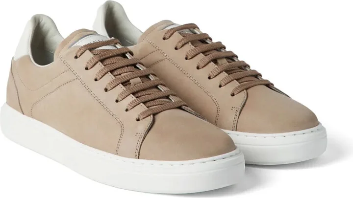 Suede Lace-Up Sneakers - Image 2