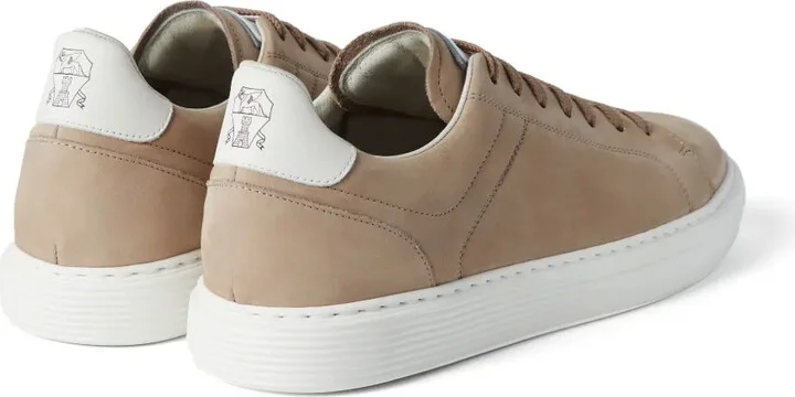 Suede Lace-Up Sneakers - Image 3