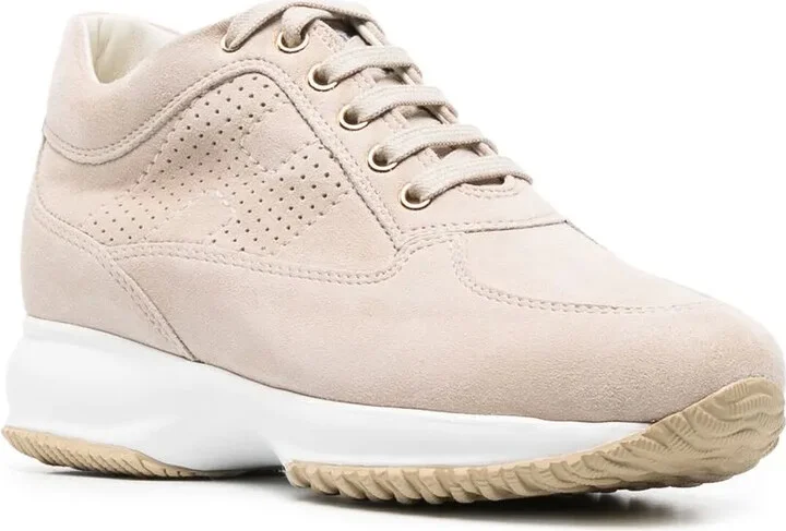 Suede Lace-Up Sneakers - Image 2