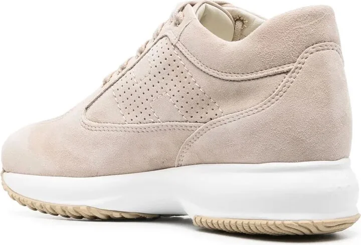 Suede Lace-Up Sneakers - Image 3