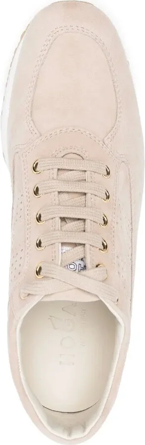 Suede Lace-Up Sneakers - Image 4