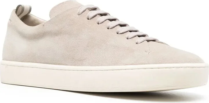 Suede Lace-Up Sneakers - Image 2