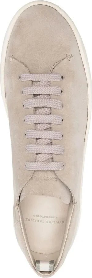Suede Lace-Up Sneakers - Image 4