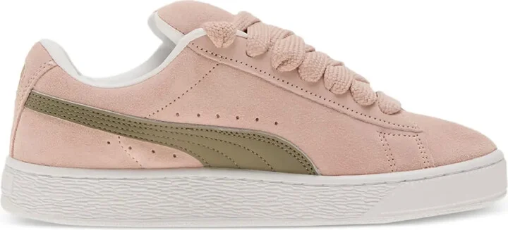 Suede Lace-Up Sneakers
