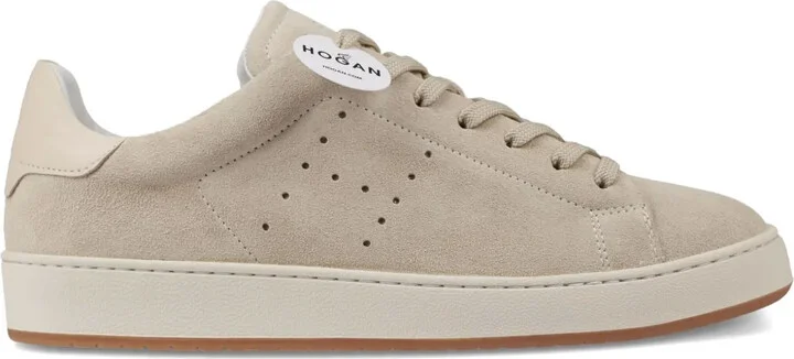 Suede Lace-Up Sneakers