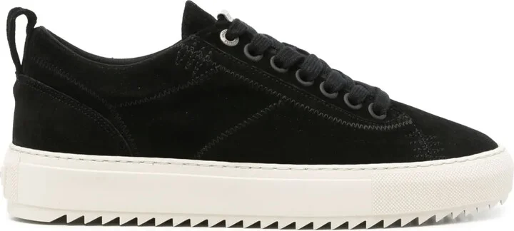 Suede Lace-Up Sneakers