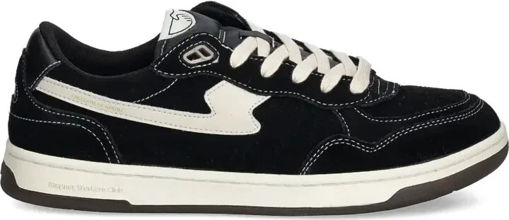 Suede Lace-Up Sneakers