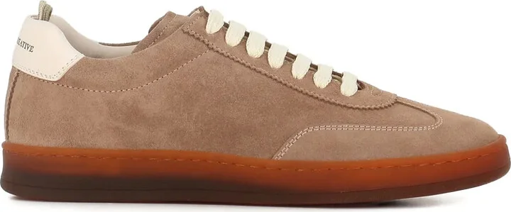 Suede Lace-Up Sneakers