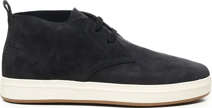 Suede Lace-Up Sneakers