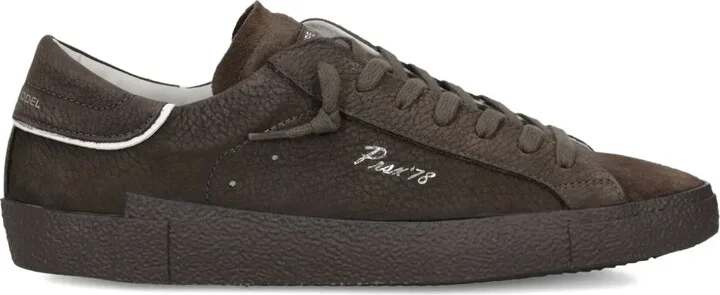 Suede Lace-Up Sneakers