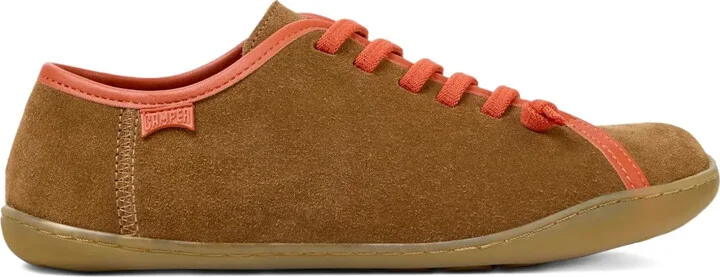 Suede Lace-Up Sneakers
