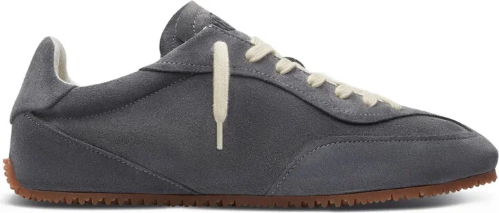 Suede Lace-Up Sneakers