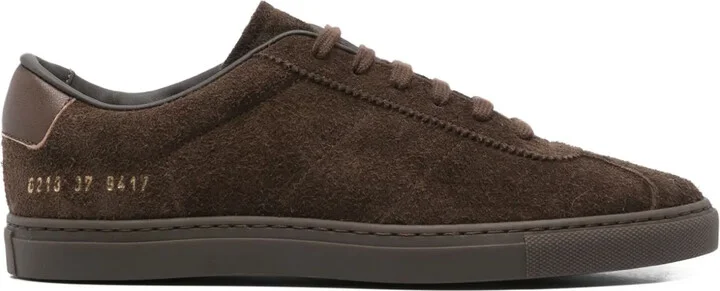 Suede Lace-Up Sneakers