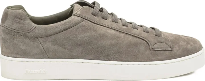 Suede Lace-Up Sneakers