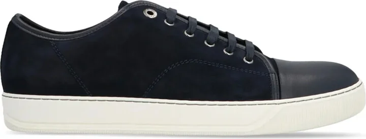 Suede Lace-Up Sneakers