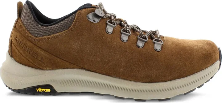 Suede Lace-Up Trainers