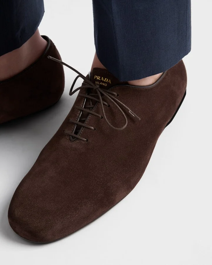 Suede laced shoes - Image 3