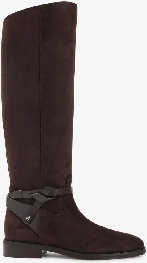 Suede Lawton KB Flat Boots