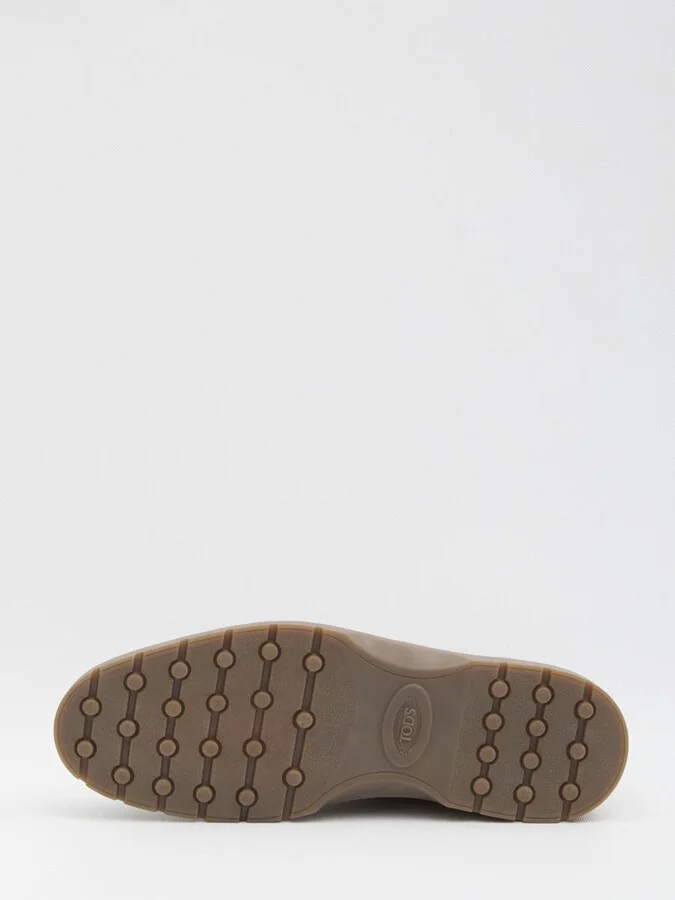 Suede Leather Ankle Boots - Image 4