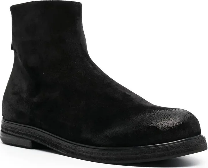 Suede-Leather Ankle Boots - Image 2