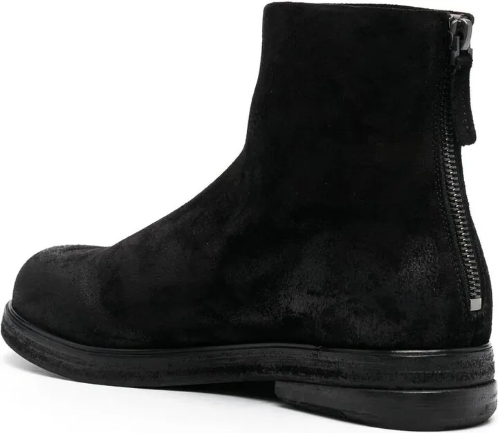Suede-Leather Ankle Boots - Image 3