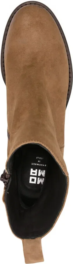 Suede Leather Ankle Boots - Image 4
