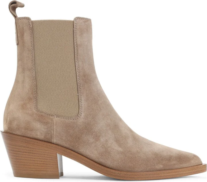 Suede Leather Ankle Boots