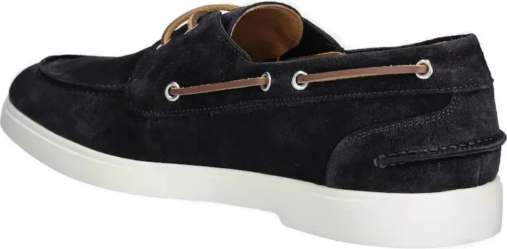 Suede Leather Boat Loafers - Image 3