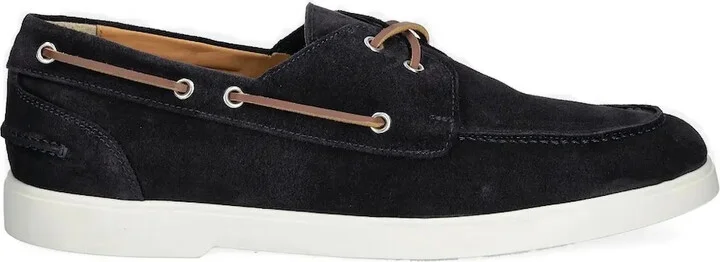 Suede Leather Boat Loafers