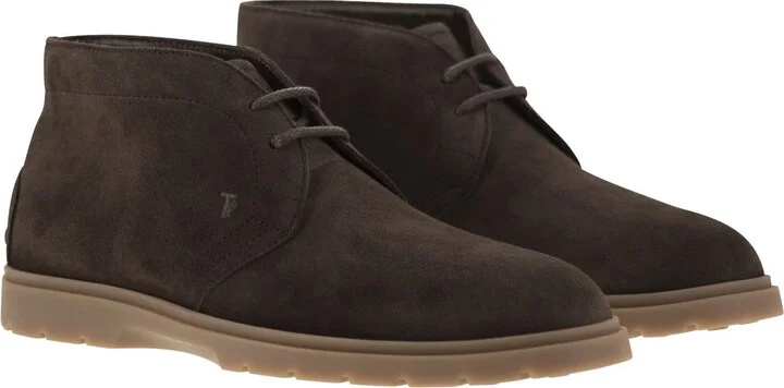Suede Leather Boots - Image 4