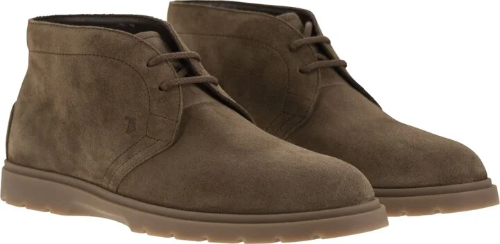 Suede Leather Boots - Image 4