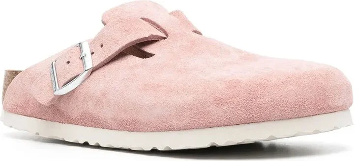 Suede-Leather Clogs - Image 2
