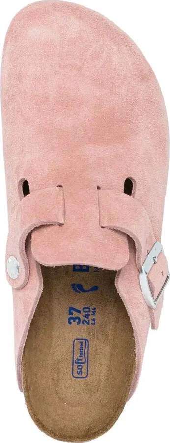 Suede-Leather Clogs - Image 4