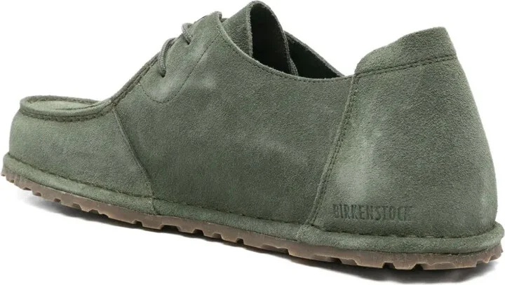 Suede Leather Lace-Up Boat Shoes - Image 3