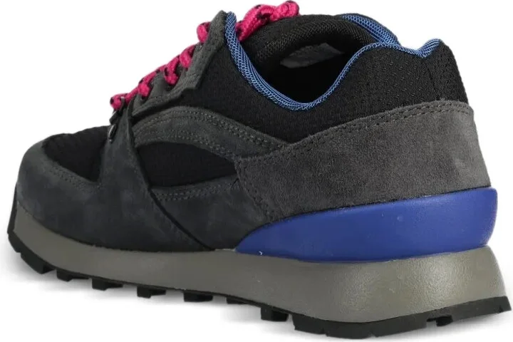 Suede-Leather Lace-Up Low-Top Sneakers - Image 3