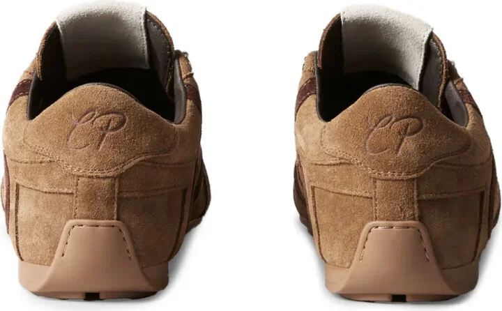 Suede Leather Lace-Up Sneakers - Image 4