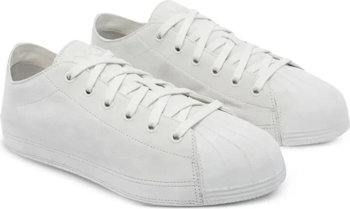 Suede Leather Lace-Up Sneakers - Image 2